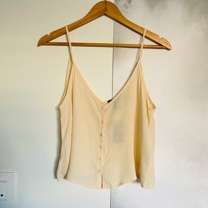 Forever 21 Button Down Crop Top🌸